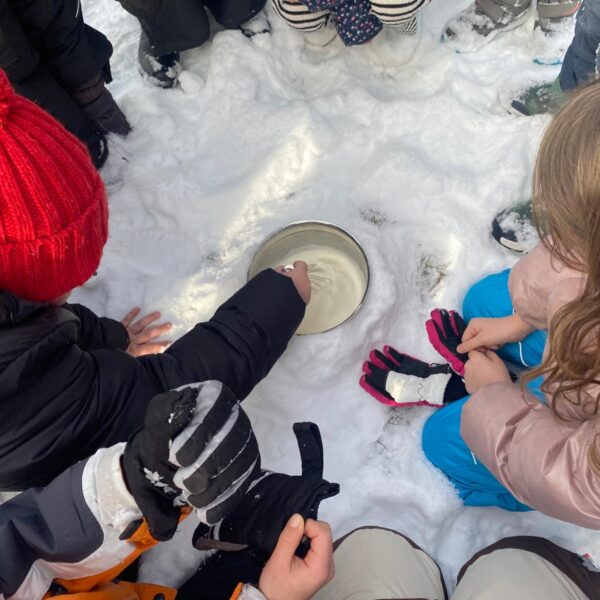 ❄️ Experiment 3a – Eis im Schnee! 🍦✨